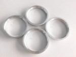 NB-AERO (4) Aluminum Hub Centric Rings 73.1mm (Wheel) to 60.1mm (Hub)